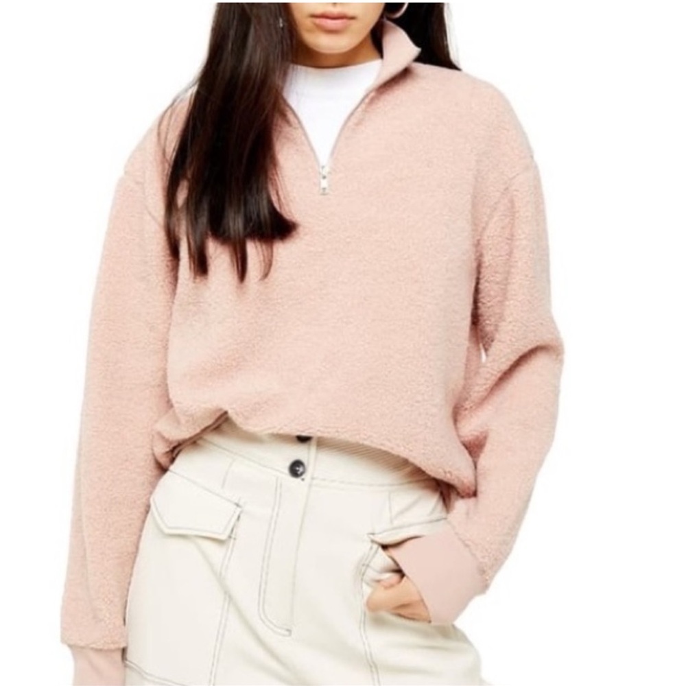 Topshop sweater pink
